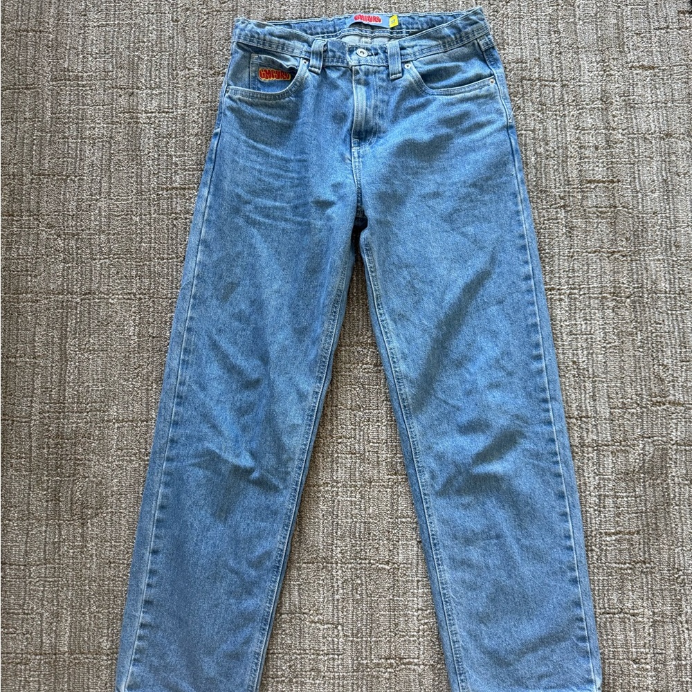 Empyre Light Blue Loose Fit Denim Jeans